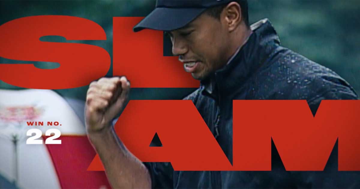 Bridgestone Golf commercial featuring Tiger Woods